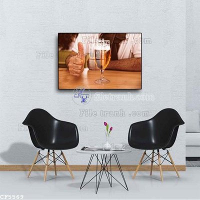 Download file File tranh treo quán cà phê CF5569 (chuẩn in) File tranh treo quán cà phê CF5569