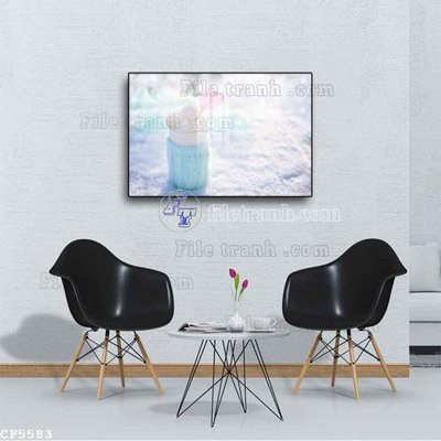 File tranh trang trí File tranh treo quán cà phê CF5583 (tải file gốc)