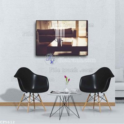 Tải file File tranh treo quán cà phê CF5612 (ảnh gốc) in tráng gương