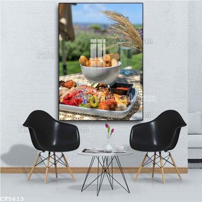 Tải file gốc in lụa File tranh treo quán cà phê CF5613 siêu nét