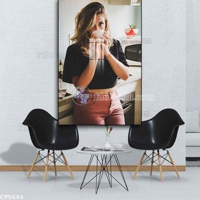Download file tranh File tranh treo quán cà phê CF5686 (file gốc PSD)