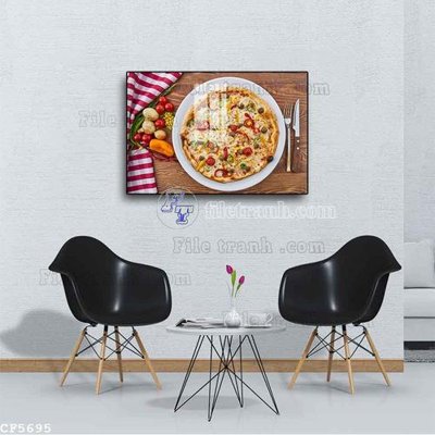 File tranh trang trí File tranh treo quán cà phê CF5695 (file gốc)