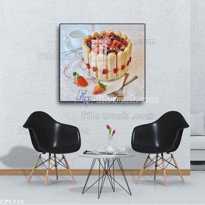 File gốc File tranh treo quán cà phê CF5735 (chủ đề hiện đại) trang trí