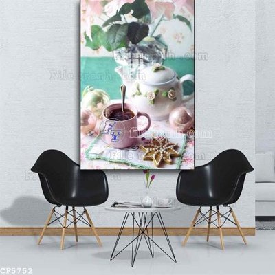 File in mica File tranh treo quán cà phê CF5752 (bản gốc) siêu trong