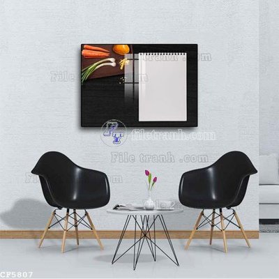 Download file File tranh treo quán cà phê CF5807 (gốc) in mica cao cấp