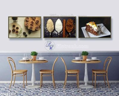 File ảnh File tranh treo quán cà phê CF5831 (gốc) cho trang trí nội thất