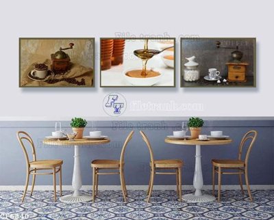 Tải file gốc File tranh treo quán cà phê CF5840 dùng cho in ấn