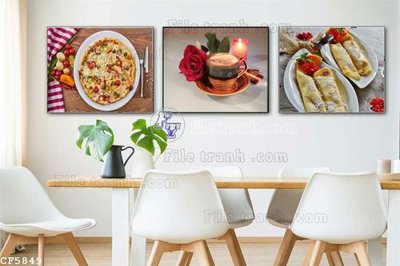 File ảnh File tranh treo quán cà phê CF5849 (gốc) in poster