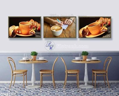 File in trần File tranh treo quán cà phê CF5873 (bản gốc) trời sao