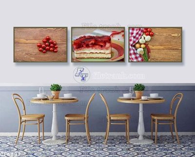 File gốc File tranh treo quán cà phê CF5897 (phiên bản chuẩn) để in ấn