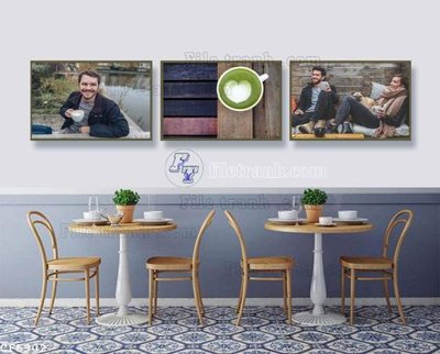 File in trần File tranh treo quán cà phê CF5902 (file gốc) phong thủy