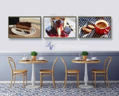 File in trần File tranh treo quán cà phê CF5914 (file gốc) xuyên sáng