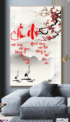 File gốc File tranh thư pháp cha mẹ CM118 (phong cách) châu Âu