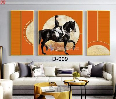 File in trần File tranh bộ hiện đại D-009 (bản gốc) đại dương