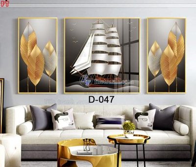 Chi tiết file ảnh File tranh bộ hiện đại D-047 sắc nét