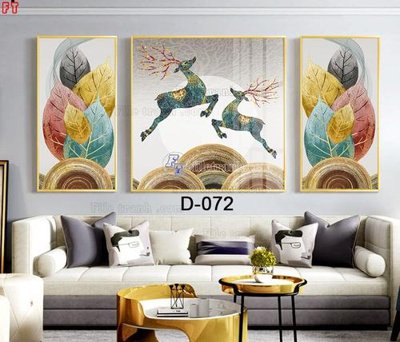 File tranh File tranh bộ hiện đại D-072 (ảnh gốc) in trần 3D
