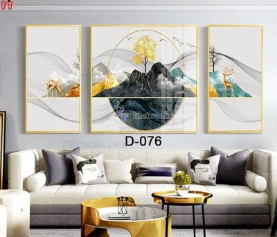 File gốc File tranh bộ hiện đại D-076 (thiết kế) độc quyền