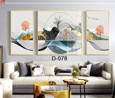 File gốc File tranh bộ hiện đại D-078 (PNG) chất lượng cao