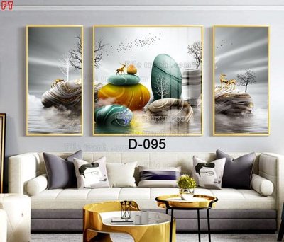 File gốc File tranh bộ hiện đại D-095 (PNG) nền trong suốt