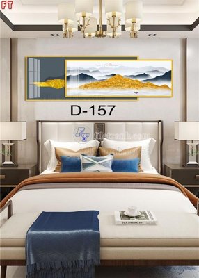 File gốc File tranh bộ hiện đại D-157 (in mica) trang trí