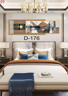 File gốc File tranh bộ hiện đại D-176 (in lụa) tranh mã đáo