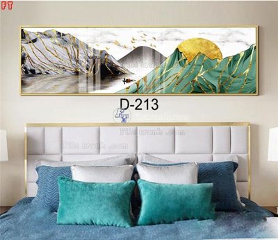 File gốc File tranh bộ hiện đại D-213 (in lụa) cao cấp