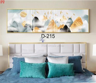 File PSD File tranh bộ hiện đại D-215 (bản gốc) dễ dàng edit