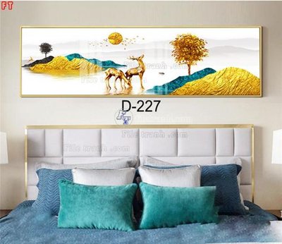 File in ấn File tranh bộ hiện đại D-227 (bản gốc) từ file gốc