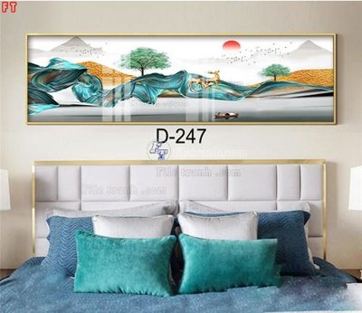File tranh File tranh bộ hiện đại D-247 (gốc) in film