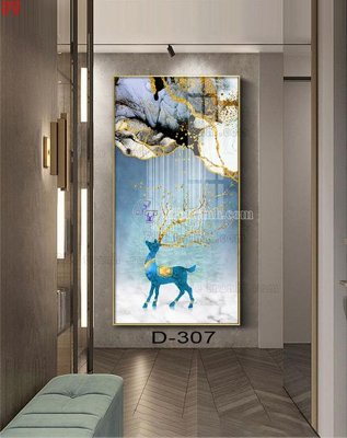 File in lụa File tranh bộ hiện đại D-307 (phong cảnh) File tranh bộ hiện đại D-307