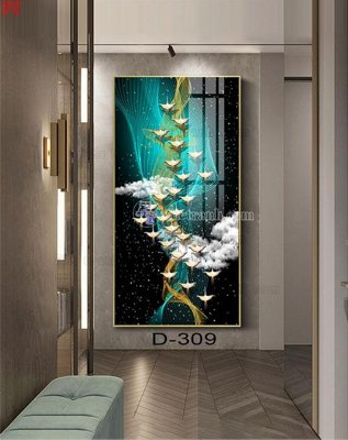 File in ấn cao cấp File tranh bộ hiện đại D-309 (file gốc)