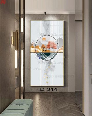 File gốc File tranh bộ hiện đại D-314 (PSD/TIFF) độ phân giải cao