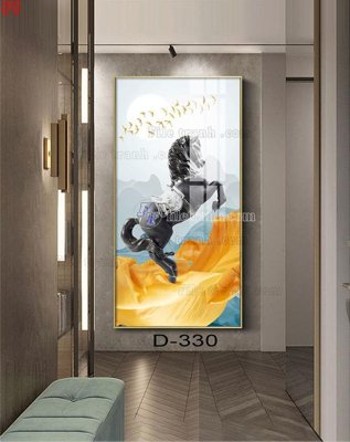 File ảnh File tranh bộ hiện đại D-330 (gốc) cho trang trí nội thất