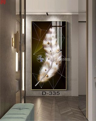 File in lụa File tranh bộ hiện đại D-335 (chất lượng cao) File tranh bộ hiện đại D-335