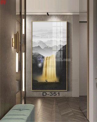 File PSD File tranh bộ hiện đại D-351 (gốc) tách lớp chi tiết