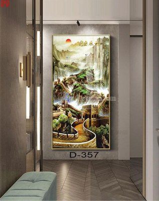 File gốc File tranh bộ hiện đại D-357 (cho in 3D) độc đáo