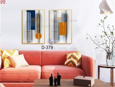 File in ấn File tranh bộ hiện đại D-379 (bản gốc) sắc nét