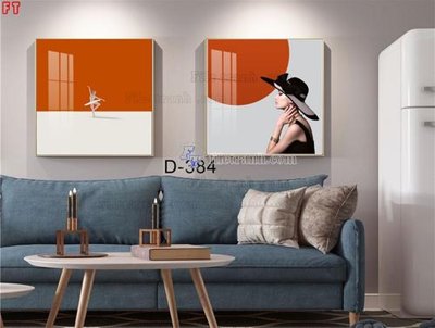 File tranh File tranh bộ hiện đại D-384 (gốc) chủ đề trừu tượng