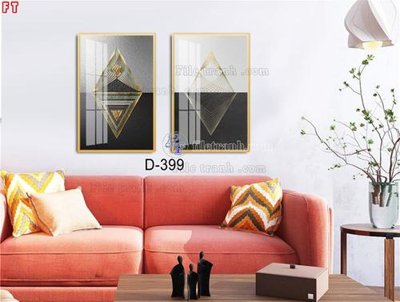 File gốc File tranh bộ hiện đại D-399 (in tráng gương) nghệ thuật