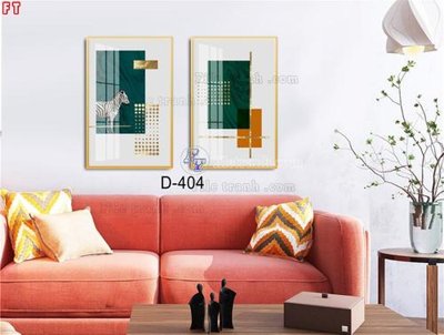 File tranh File tranh bộ hiện đại D-404 (bản gốc) in canvas