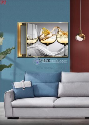 File PSD File tranh bộ hiện đại D-428 (gốc) nhiều lớp (multi-layer)