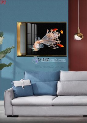 Tải file File tranh bộ hiện đại D-432 (gốc) làm file quảng cáo