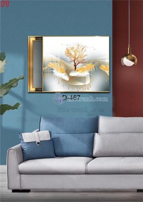 File gốc File tranh bộ hiện đại D-467 (vector) cho in ấn