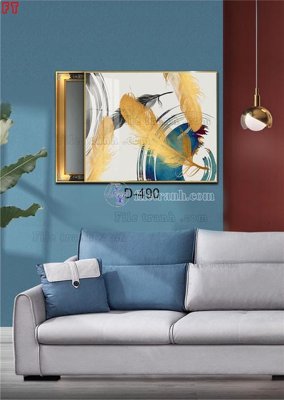 Tải về hình ảnh gốc File tranh bộ hiện đại D-490 sắc nét