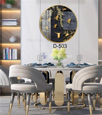 File ảnh File tranh bộ hiện đại D-503 (gốc) in Hiflex