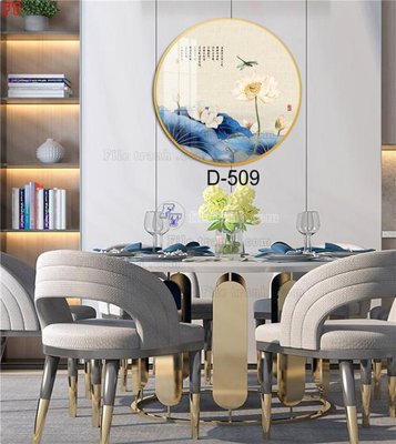 File gốc File tranh bộ hiện đại D-509 (in ấn) không giới hạn