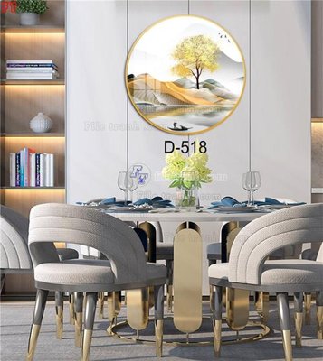 Tải file gốc File tranh bộ hiện đại D-518 (in khổ lớn) không vỡ