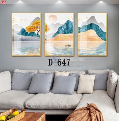 Mua file gốc File tranh bộ hiện đại D-647 (chất lượng) tại Filetranh.com