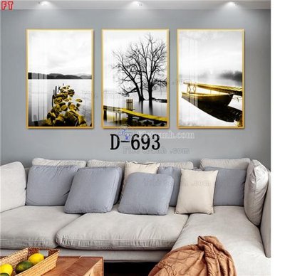 File ảnh File tranh bộ hiện đại D-693 (gốc) in backdrop sự kiện