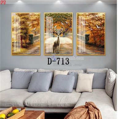 File in ấn cao cấp File tranh bộ hiện đại D-713 (file gốc)